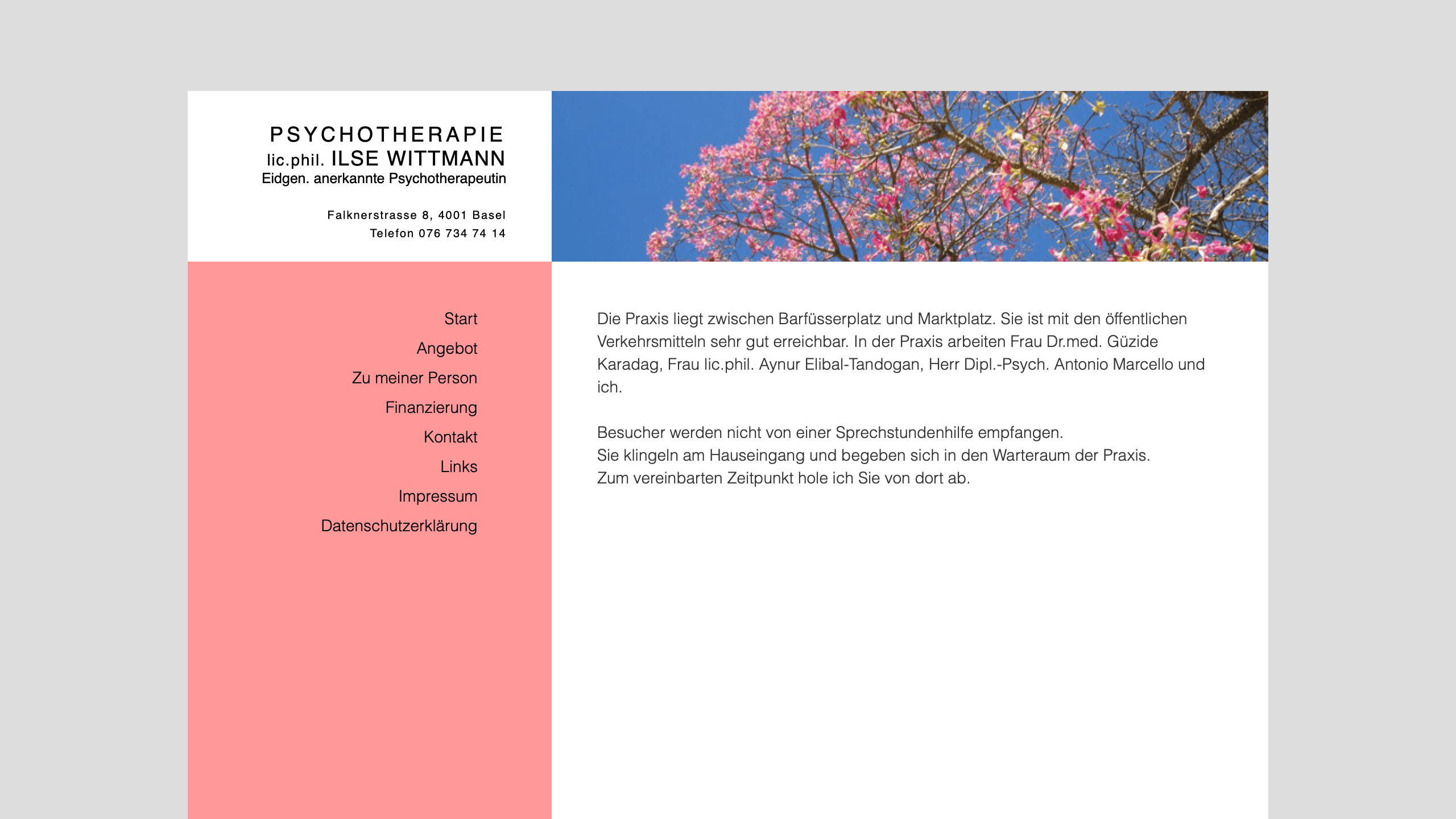 psychotherapie-wittmann.ch preview